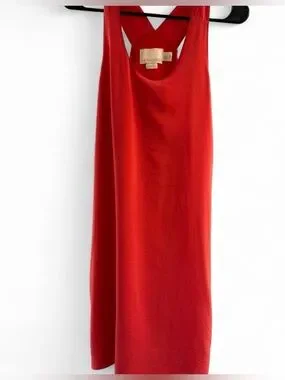 Cynthia Rowley | Dresses | Cynthia Rowley 0 Silk Coral Red Shift Dress ...